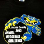Mayes County Annual Dodgeball Challenge t shirts