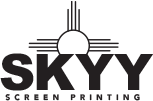 SKYY Screen Printing Logo
